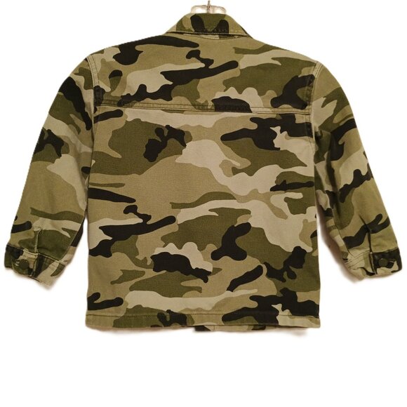 VGUC: Wonder Nation 5T Camouflage Button-Up Jacket - Picture 2 of 4